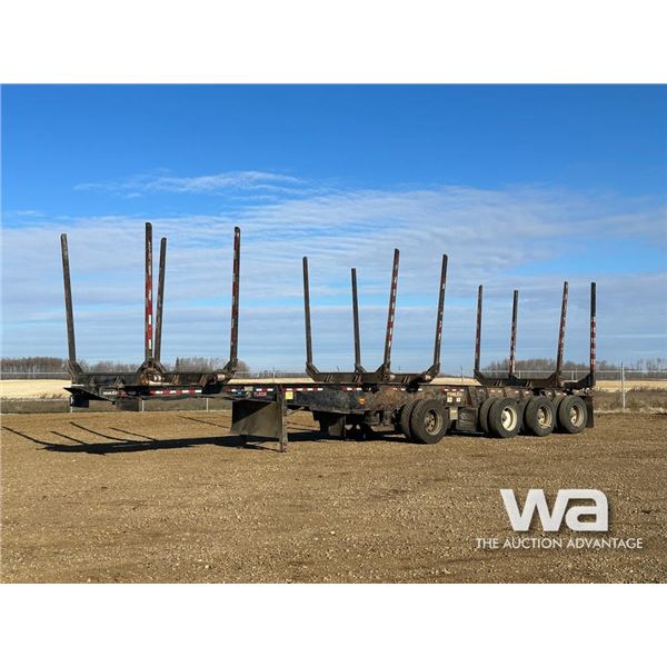 2013 TRAIL-EX 51 FT QUAD/A TRIDEM LOG TRAILER