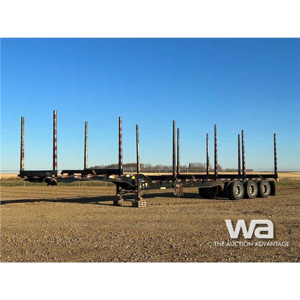 2019 PEERLESS SWHD-53-77-B-54-3A 53 FT LOG TRAILER