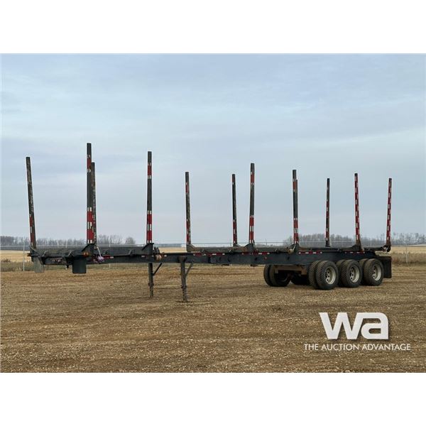 2004 PEERLESS 49 FT. TRIDEM LOG TRAILER