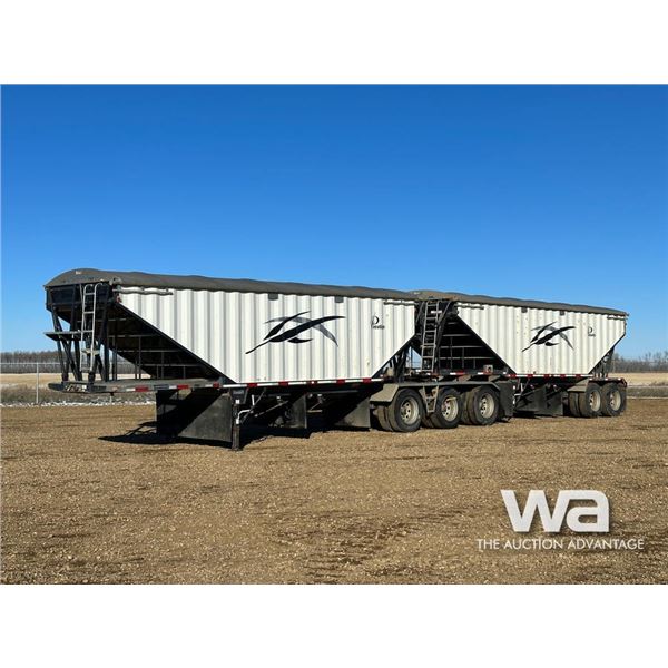 2015 LODEKING PRESTIGE SUPER B TRAIN GRAIN TRAILER