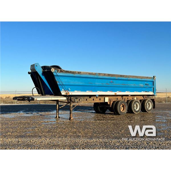 2007 GRAVHAUL 35 TRIDEM END DUMP TRAILER