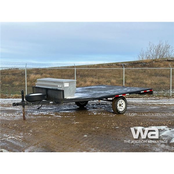 2012 CUSTOM 8.6 X 11 FT. S/A  ATV TRAILER