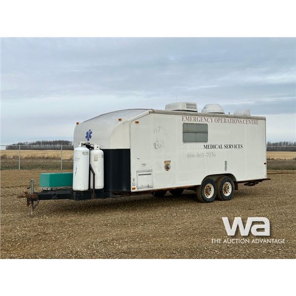 2011 TRAVELAIRE T/A MOBILE OFFICE TRAILER