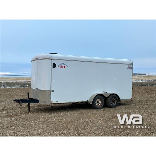 2006 H&H 16 FT. T/A ENCLOSED TRAILER
