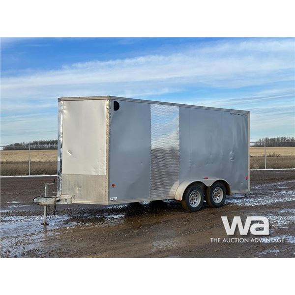 2018 STEALTH 16 FT. T/A ENCLOSED TRAILER