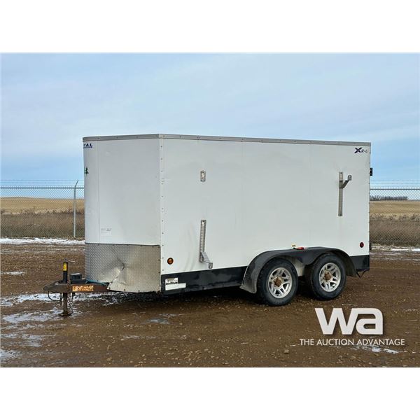 2012 ROYAL 14 FT. X 7 FT. ENCLOSED TRAILER