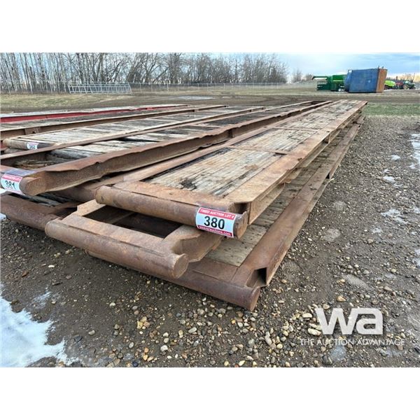 (4) 3 X 40 FT. WALKWAY RIG MATS
