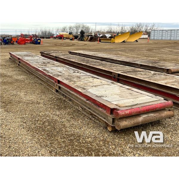 (3) 4 X 40 FT. WALKWAY RIG MATS