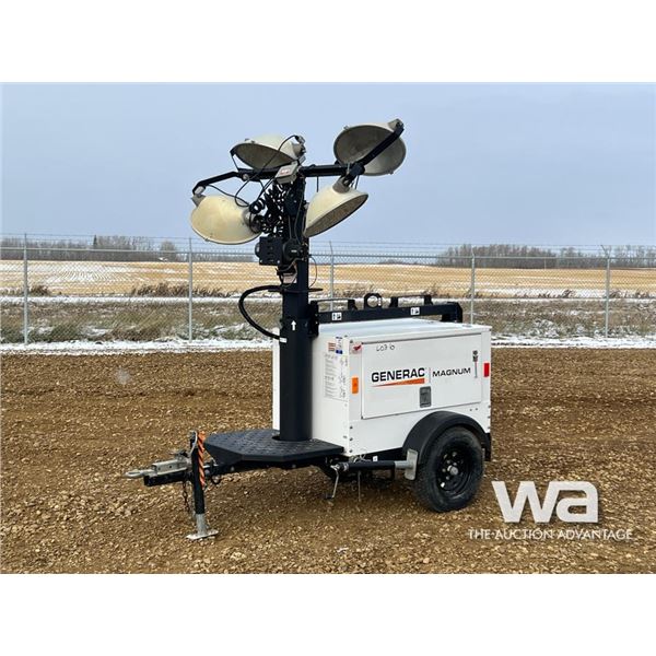 2018 GENERAC MLT3060MV 6 KW LIGHT TOWER