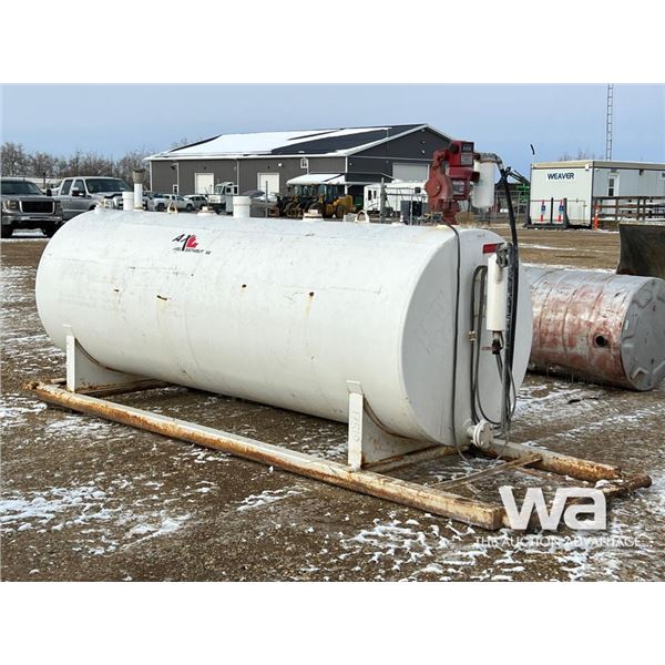 4,500L DOUBLE WALL SKIDDED FUEL TANK