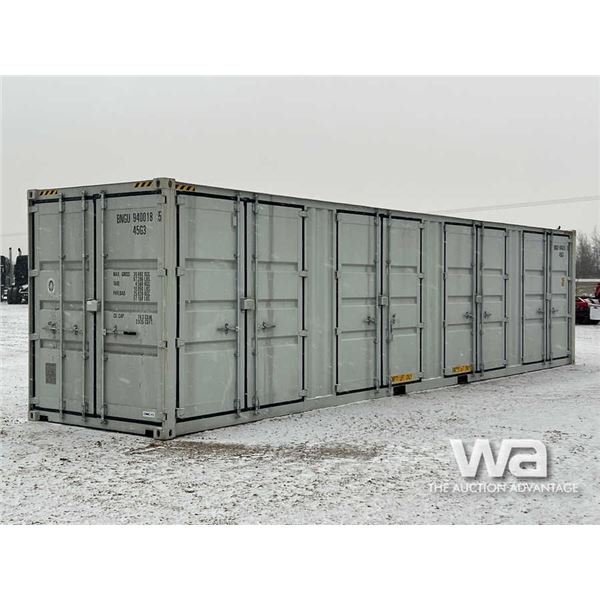 2023 8X40 FT. MULTI DOOR SHIPPING CONTAINER