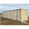 Image 4 : 2023 8X40 FT. ONE WAY SIDE DOOR SHIPPING CONTAINER