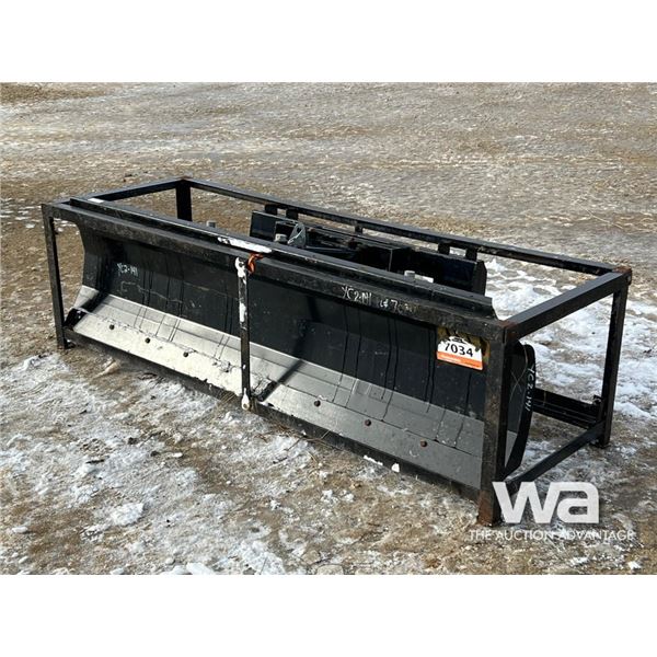 7 FT. HYD. ANGLE SKID STEER SNOW BLADE