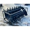Image 2 : TMG 72 IN. SKID STEER ROOT RAKE HYD. GRAPPLE