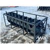 Image 3 : TMG 72 IN. SKID STEER ROOT RAKE HYD. GRAPPLE