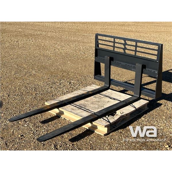 72 IN. SKID STEER ADJUSTABLE PALLET FORKS