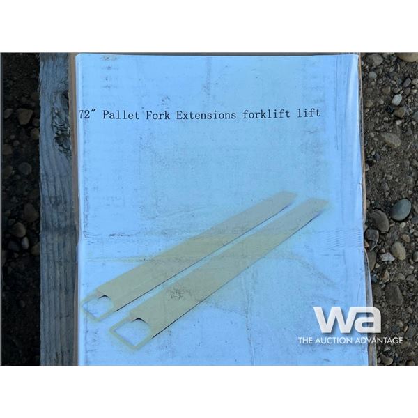 72 IN. PALLET FORK EXTENSIONS