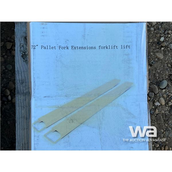 72 IN. PALLET FORK EXTENSIONS