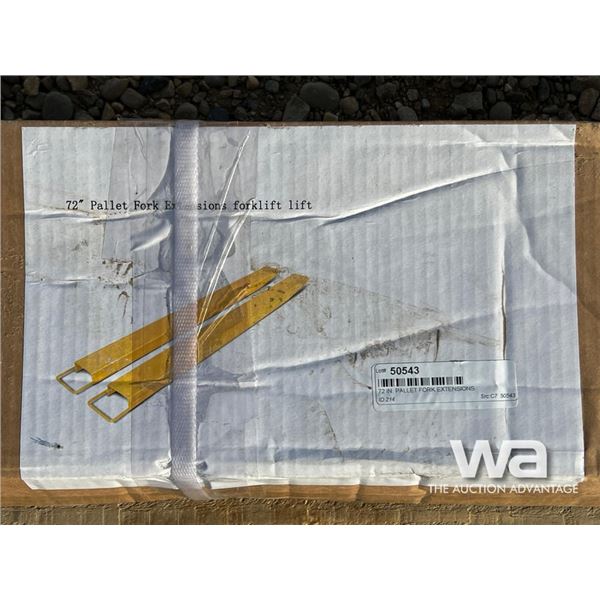 72 IN. PALLET FORK EXTENSIONS