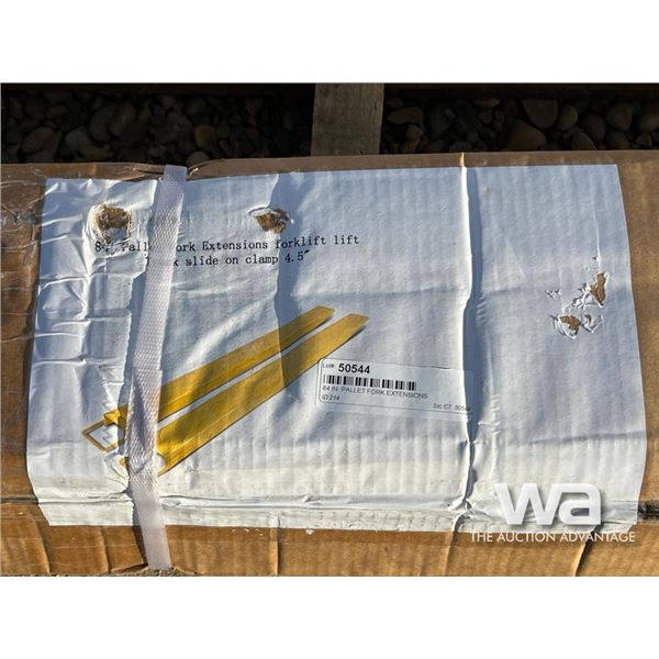 84 IN. PALLET FORK EXTENSIONS