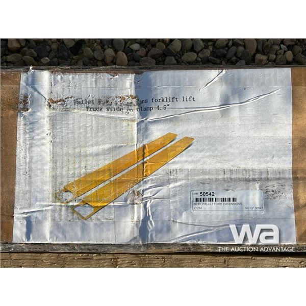 60 IN. PALLET FORK EXTENSIONS