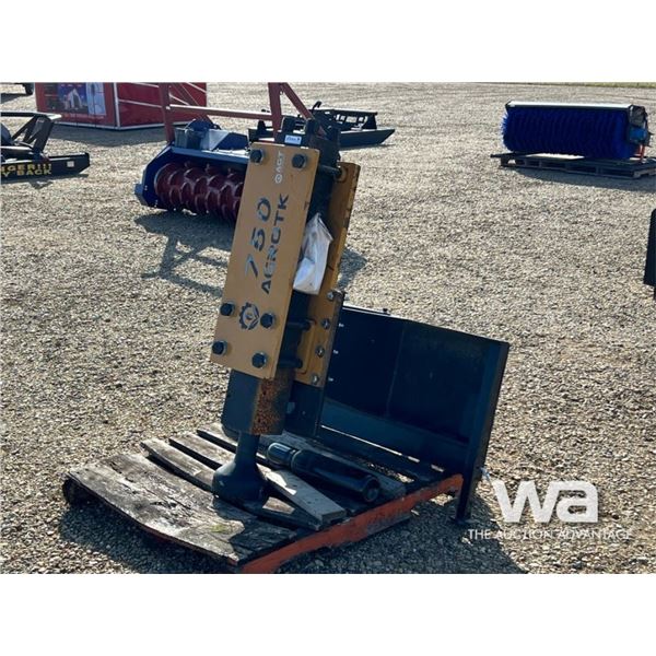 2023 AGROTK SKID STEER 750 POST DRIVER