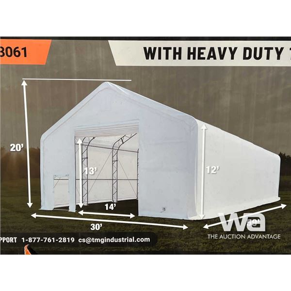 TMG 30 FT. X 60 FT. DUEL TRUSS STORAGE SHELTER