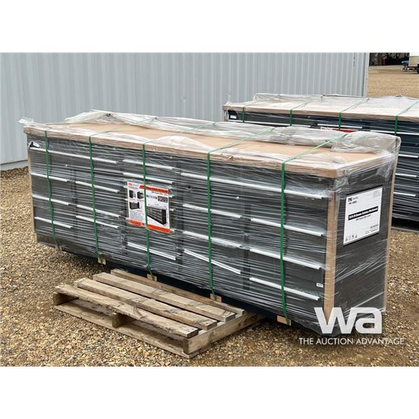 TMG 10 FT. 20 DRAWER STAINLESS WORKBENCH