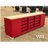 Image 4 : 10 FT. 12 DRAWER STEEL WORK BENCH