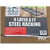 Image 2 : 6 FT. STEEL RACKING