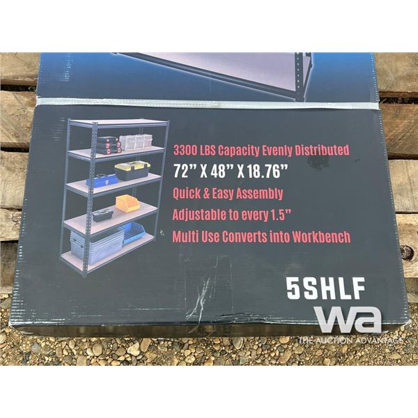 SIEBEL 6 FT. INDUSTRIAL RACKING