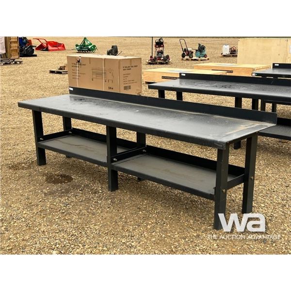 10 FT. STEEL BENCH