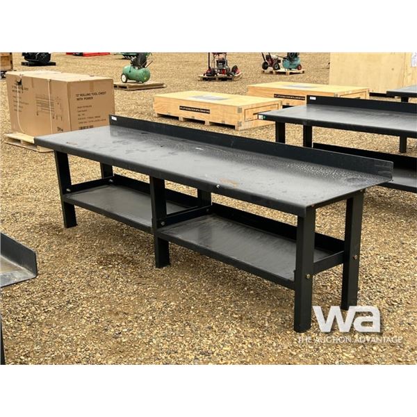 10 FT. STEEL BENCH