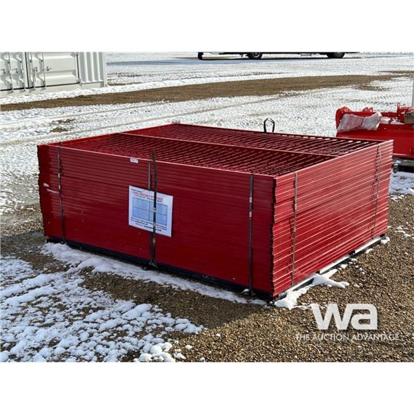 30 PCS 8 X 6 FT. CANEX PORTABLE SITE FENCE