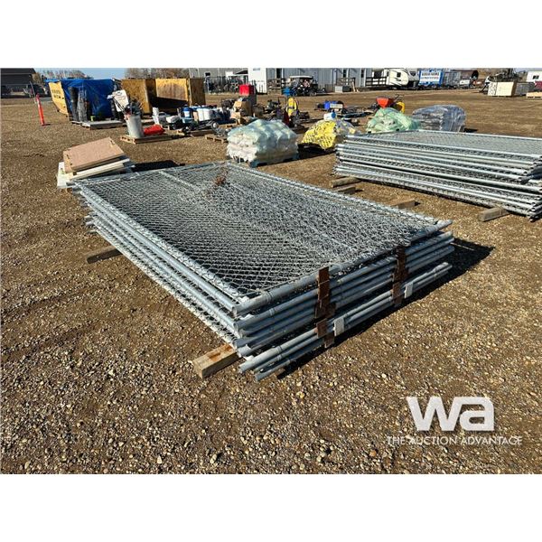 (10) CHAINLINK PANELS