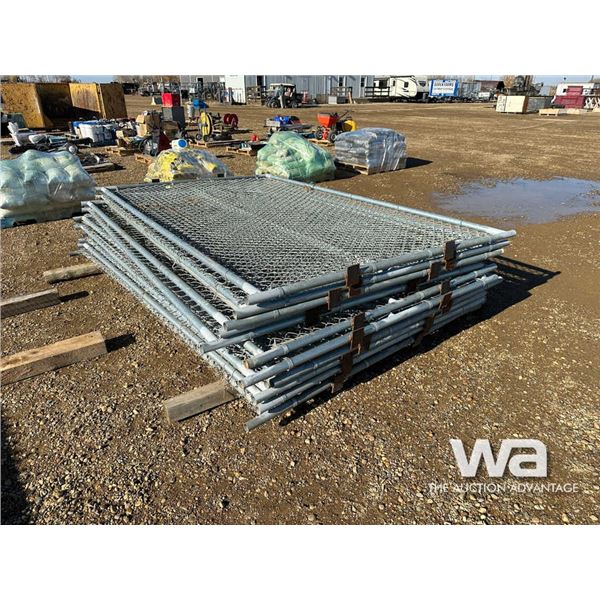 (12) CHAINLINK PANELS