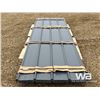 Image 5 : (60) 12 FT. STEEL SHEETS GREY