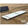 Image 2 : (60) 12 FT. STEEL SHEETS WHITE