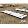 Image 3 : (60) 12 FT. STEEL SHEETS WHITE