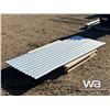 Image 2 : (10) 90.5 IN. STEEL SHEETING