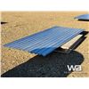 Image 3 : (10) 90.5 IN. STEEL SHEETING