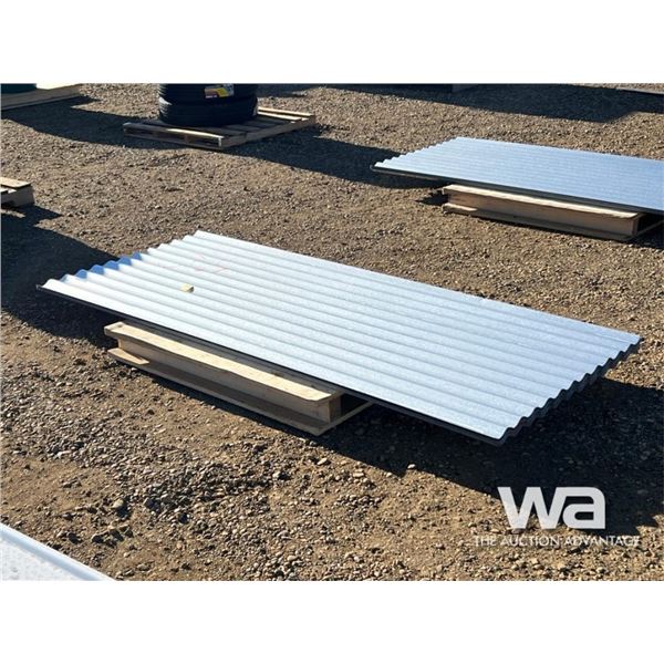 (40) 90.5 IN. STEEL SHEETING