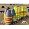 Image 3 : (3) PALLETS OF PIPELINE CONES