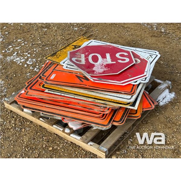 ROAD CONSTRUCTION SIGNS, SPEED SIGNS