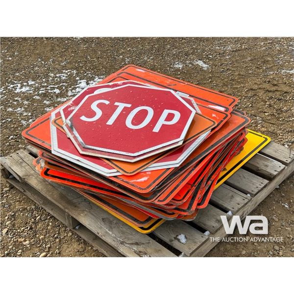 ROAD CONSTRUCTION SIGNS, SPEED SIGNS