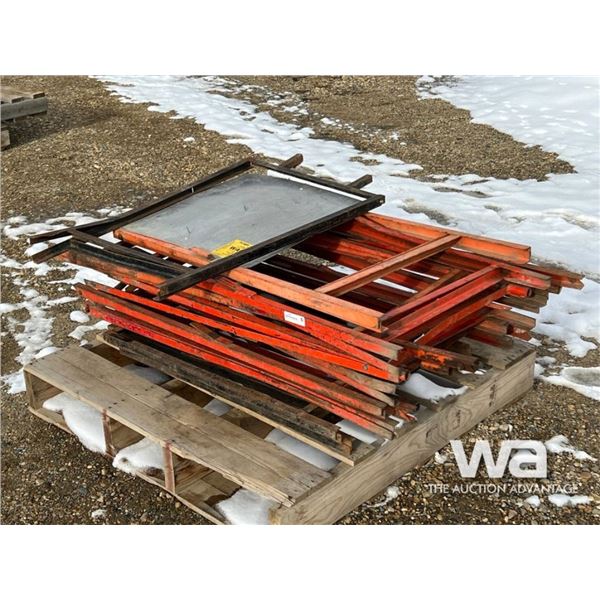 STEEL ROAD SIGN BRACKETS