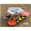 Image 2 : ROAD CONSTRUCTION SIGNS, SPEED SIGNS