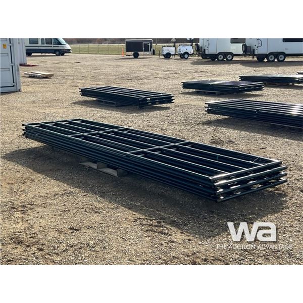 (6) 16 FT. LIVESTOCK GATES