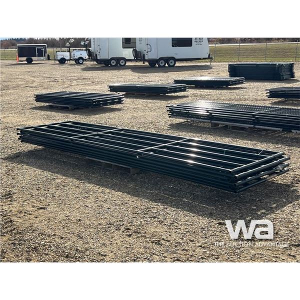 (6) 16 FT. LIVESTOCK GATES
