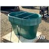 Image 3 : (6) 380L WATER TROUGHS